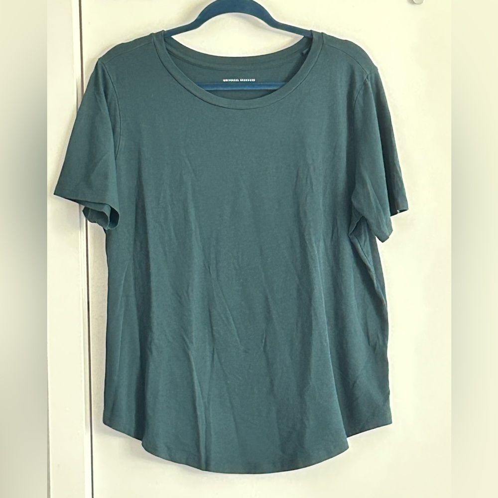 Universal Standard Deep Sea Short Sleeve Rex Tee